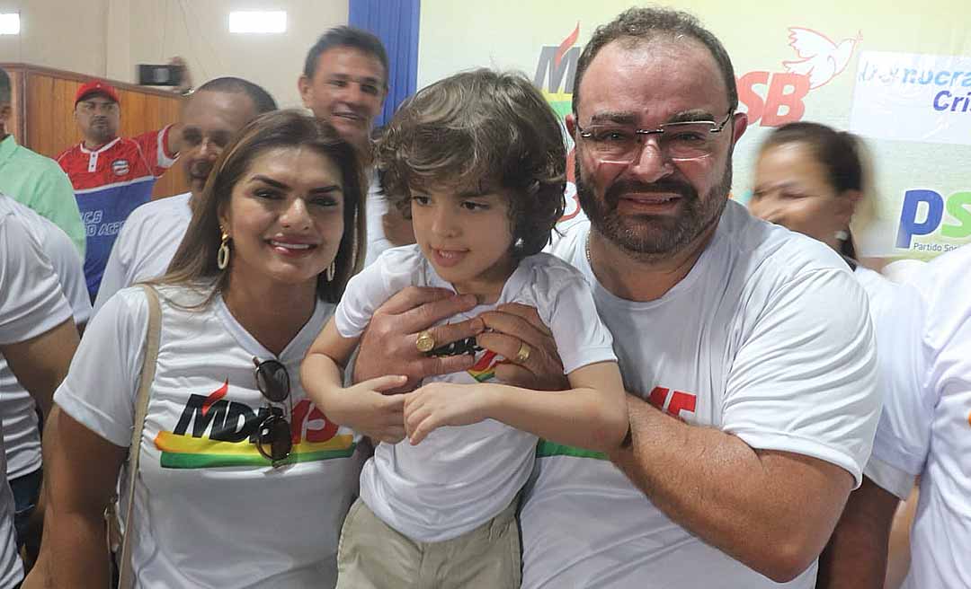 MDB oficializa candidatura de Frank Barros a prefeito de Boca do Acre: "Vamos reconstruir nossa cidade"