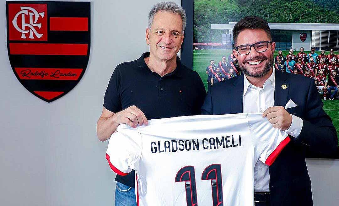 Gladson tem reunião com Rodolfo Landim, presidente do Flamengo, e recebe garantias de jogos do time na reabertura da Arena da Floresta e no Carioca 2025