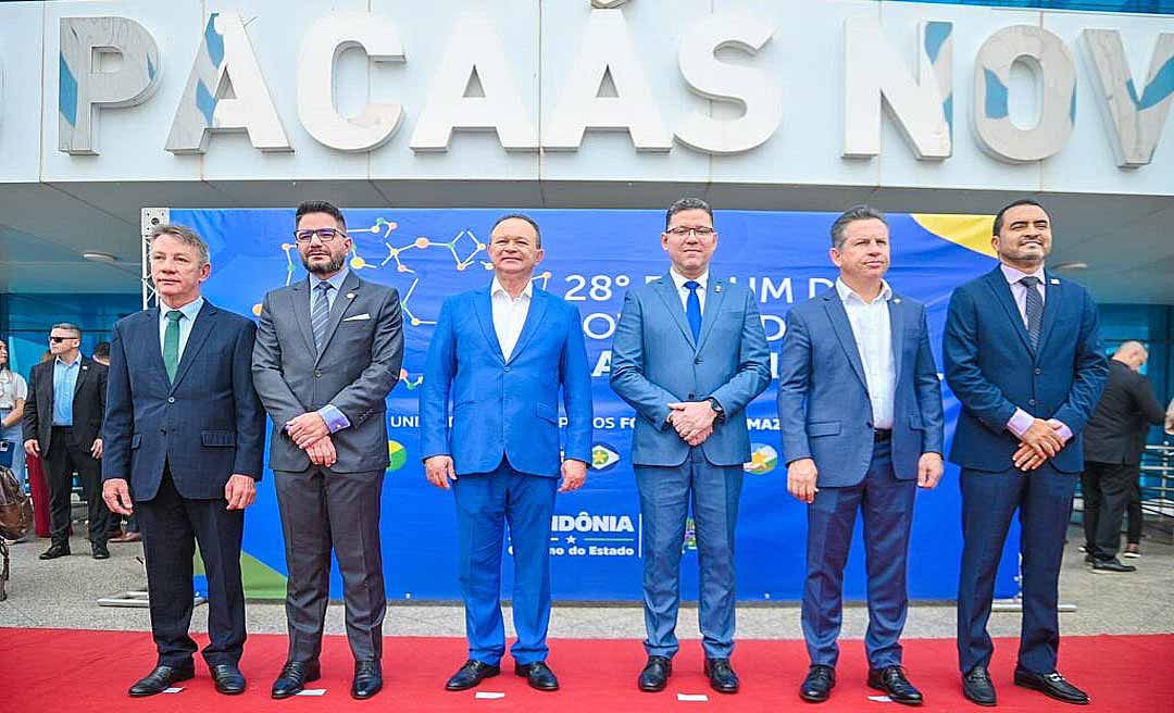 Em Fórum de Governadores em Porto Velho, Gladson tem encontro com delegação da União Europeia