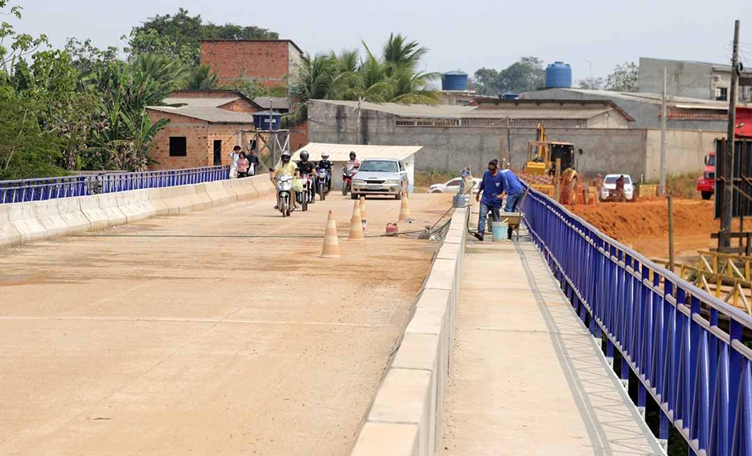 Em fase de asfaltamento, ponte sobre o igarapé Judia será interditada durante quatro dias