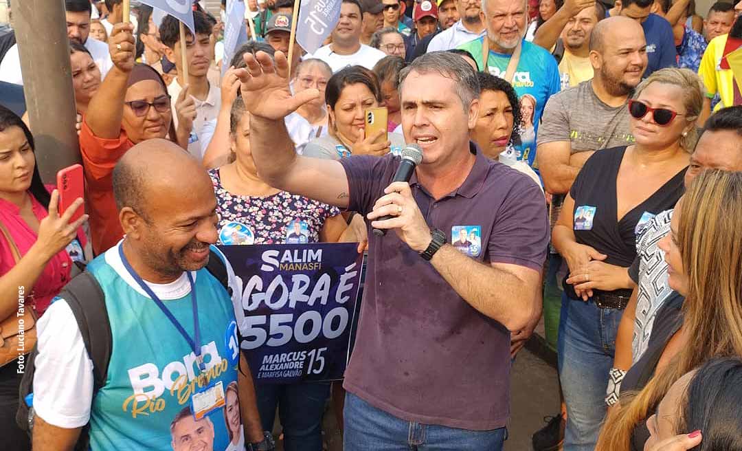 Com café da manhã, samba e oração no Mercado do Quinze, Marcus Alexandre inicia campanha e pede “caminhada sem baixaria”