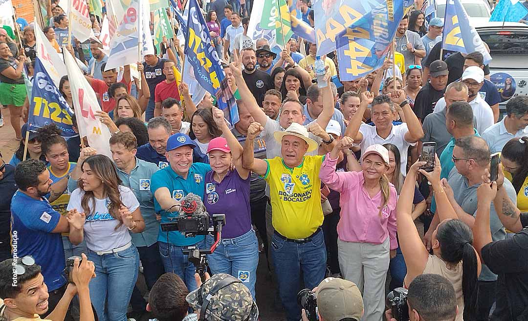 Com Alysson, mas sem Gladson e Mailza, Bocalom inicia campanha com caminhada na Baixada da Sobral