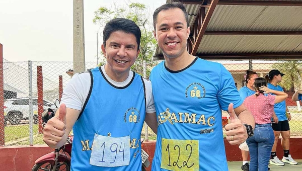 Jenilson participa de corrida do Imaculada Conceição e fala em incentivar prática esportiva