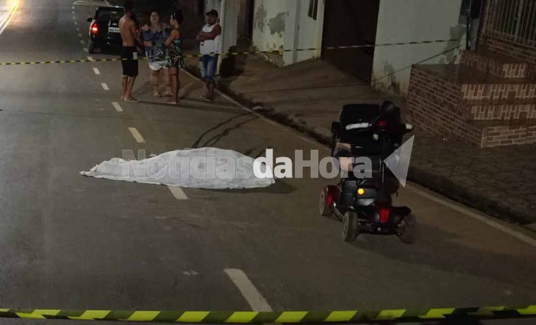 Na Capital, mulher perde controle da cadeira de rodas, bate a cabeça no asfalto e vai a óbito