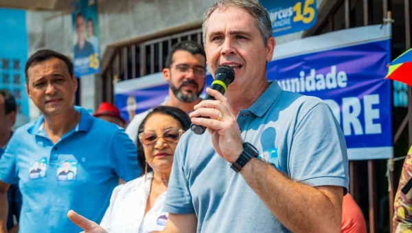 Candidato Marcus Alexandre inaugura Casa 15 no bairro Oscar Passos, em Rio Branco