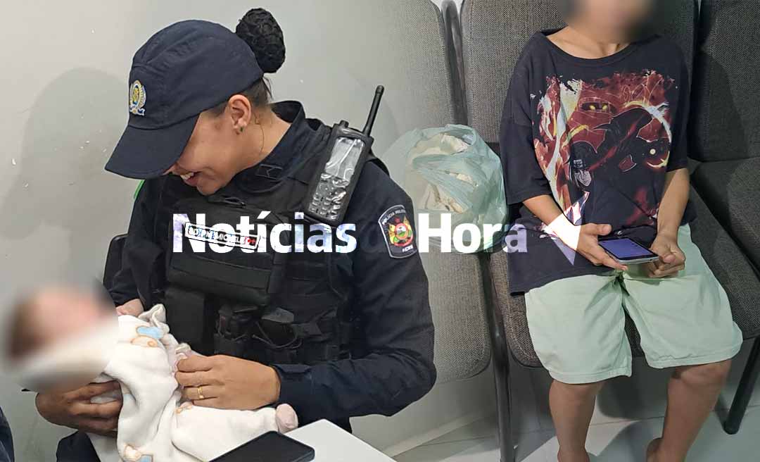 Crianças são abandonadas pela mãe usuária de drogas; bebê de 2 meses e menino de 10 anos são resgatadas