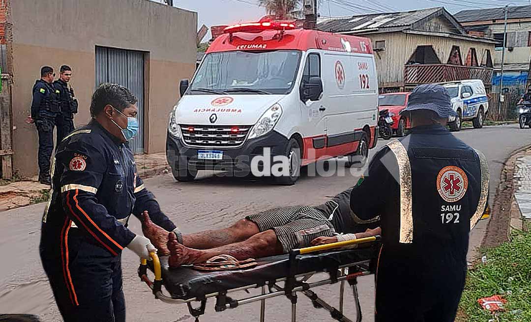 Monitorado por tornozeleira eletrônica é baleado por membro de facção no bairro Triângulo, 2⁰ Distrito de Rio Branco