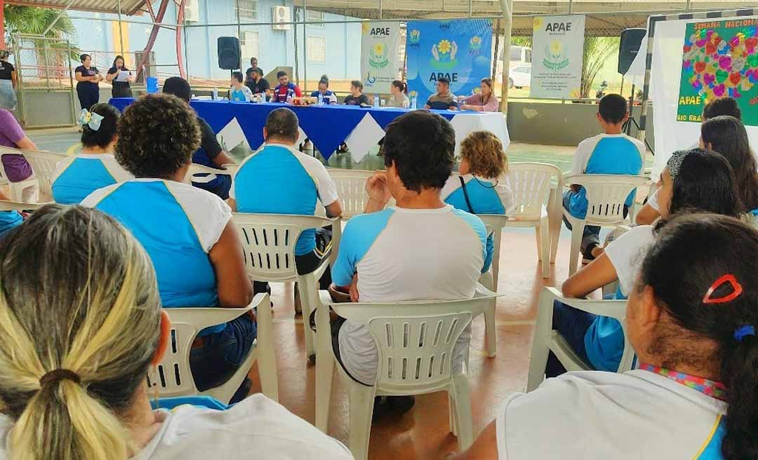 Apae Rio Branco realiza abertura da Semana Nacional da Pessoa com Deficiência Intelectual e Múltipla