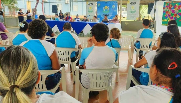 Apae Rio Branco realiza abertura da Semana Nacional da Pessoa com Deficiência Intelectual e Múltipla