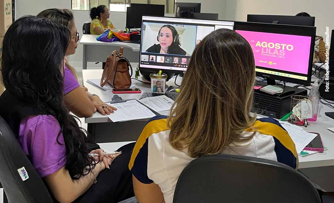 Semulher promove palestra sobre o papel da assistência social no combate à violência contra a mulher