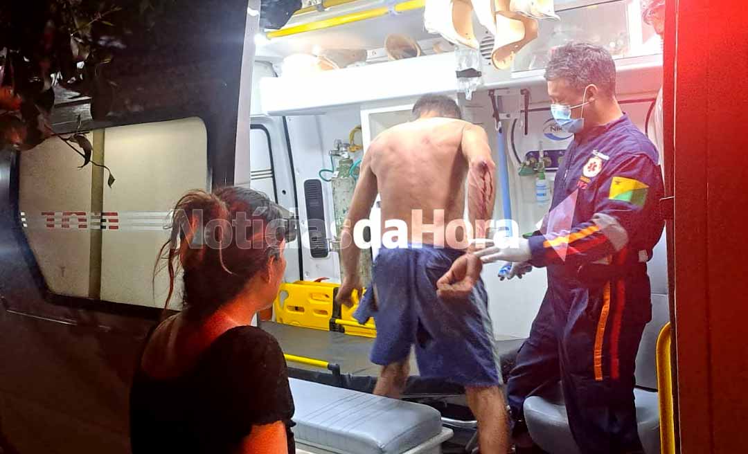 Dependente químico é agredido e ferido em boca de fumo no bairro Conquista, em Rio Branco