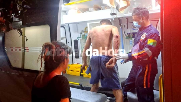 Dependente químico é agredido e ferido em boca de fumo no bairro Conquista, em Rio Branco