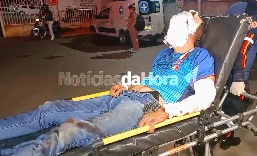 Na Capital, homem fica em estado grave após ser espancado por membros de facção