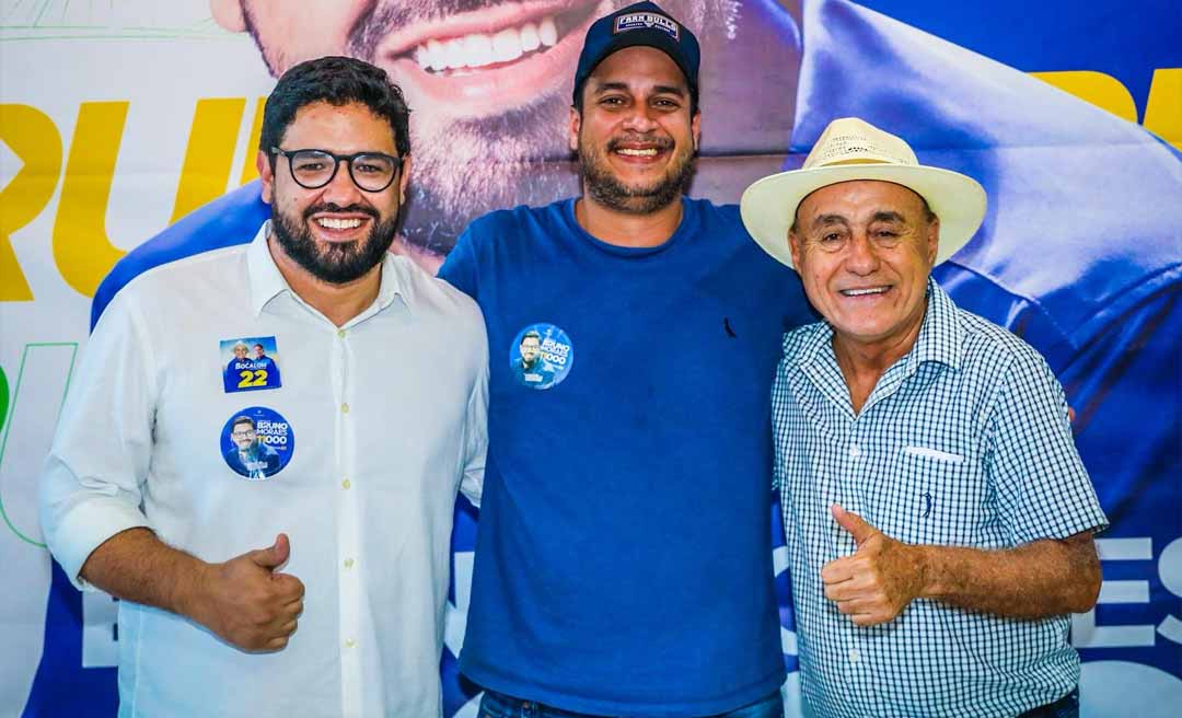 Bocalom participa de lançamento da candidatura de Bruno Moraes e celebra parceria com servidores terceirizados