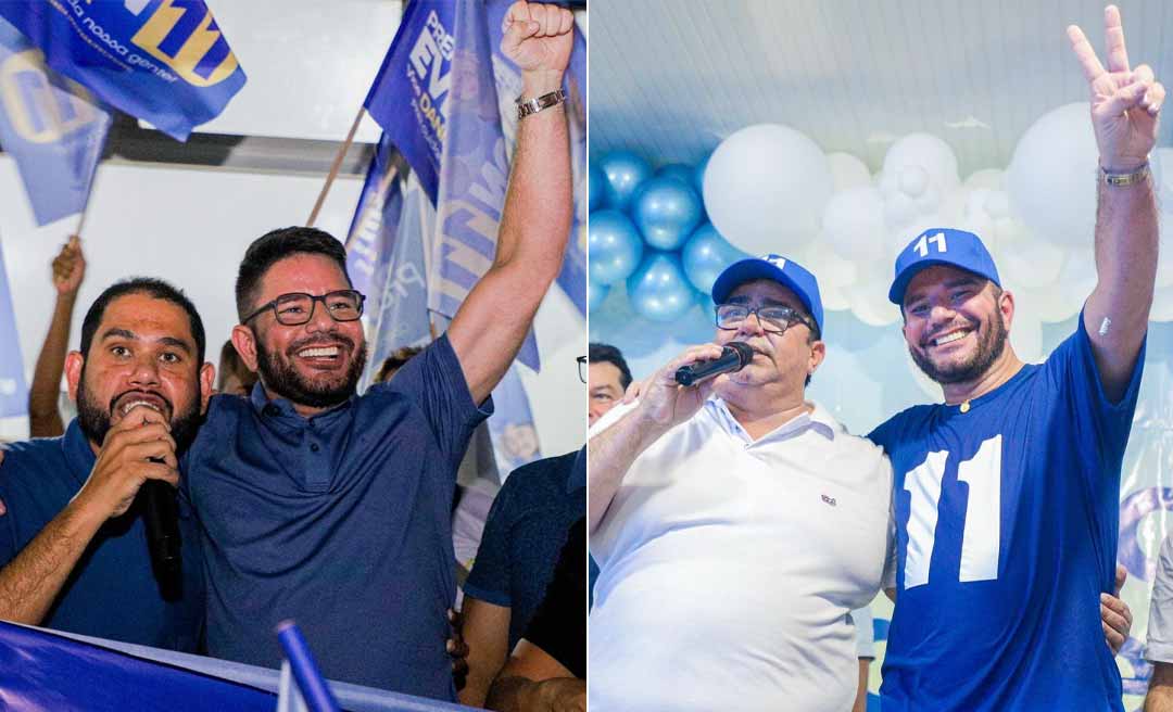 Gladson participa de inauguração de comitês de campanhas dos candidato do PP no Alto Acre