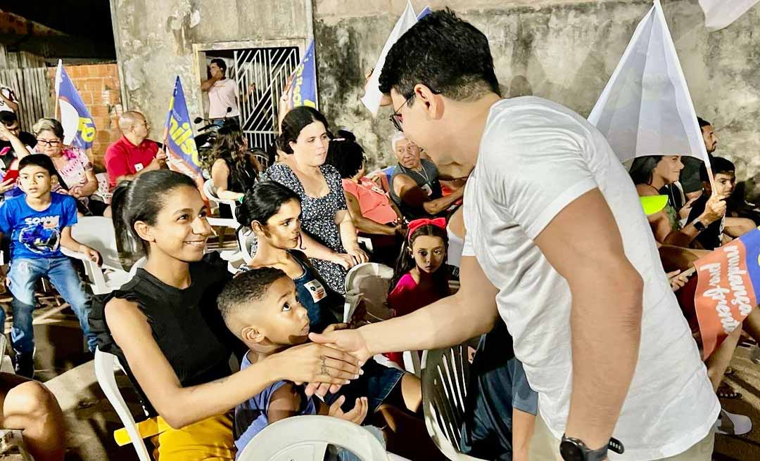 Jenilson Leite afirma que o eleitor está cansado dos que deixaram Rio Branco no atraso