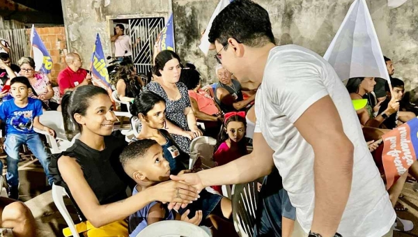 Jenilson Leite afirma que o eleitor está cansado dos que deixaram Rio Branco no atraso