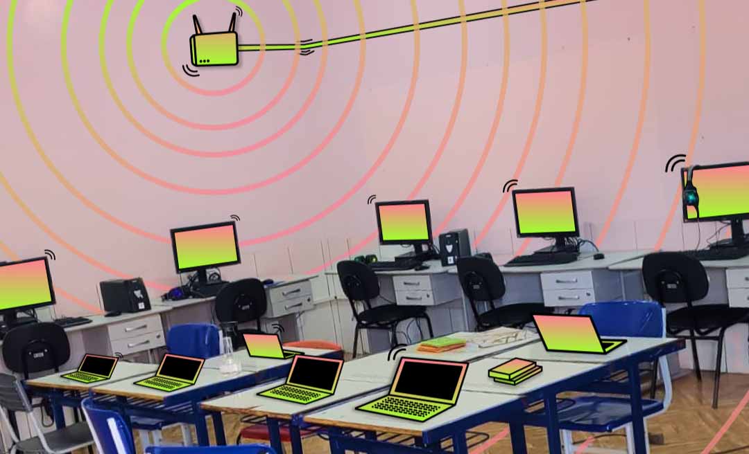 Escolas do Acre serão contempladas com internet de alta qualidade e infraestrutura de Wi-Fi