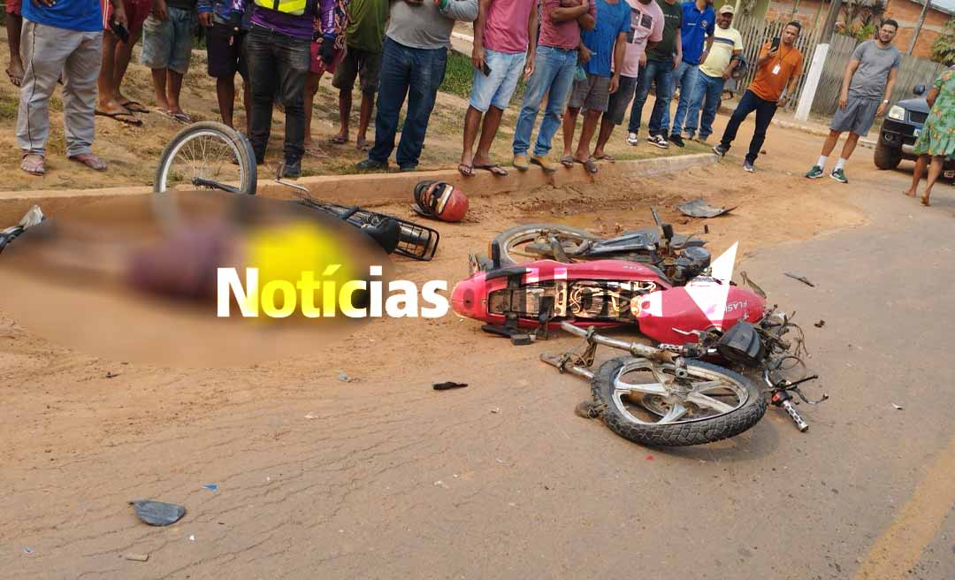 Motociclista fica gravemente ferido em acidente no bairro Bom Sucesso; vítima foi entubada