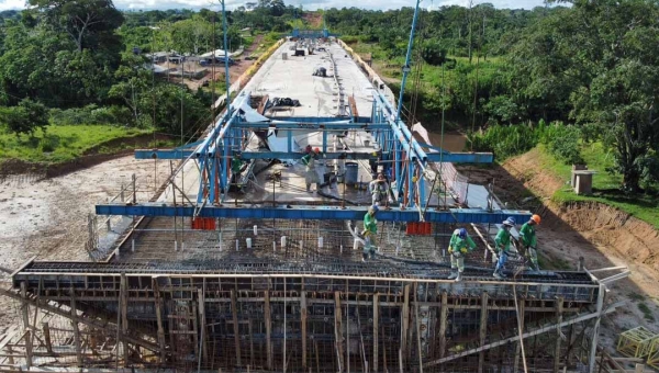 Obras paralisadas no Acre saltam em 2024, em relação aos dois anos anteriores, mostra TCU; quase meio bilhão deixou de ser investido