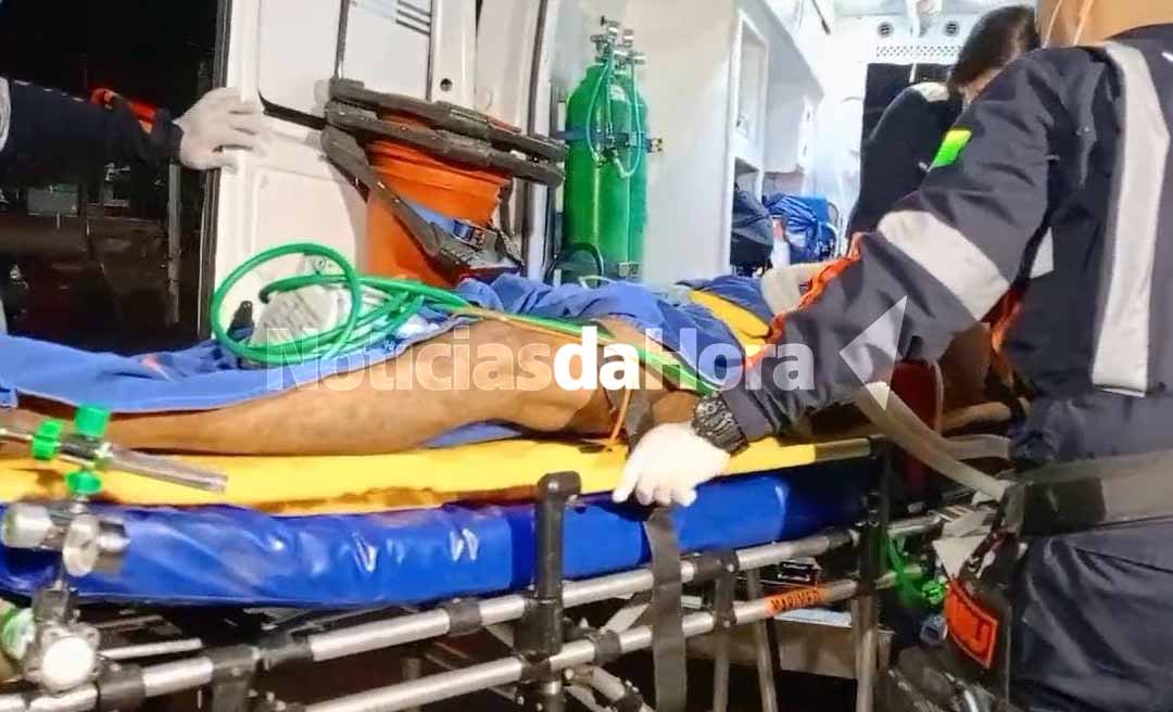 Na Capital, jovem é agredido pelo cunhado durante cavalgada; vítima teve fratura no crânio e está entubada