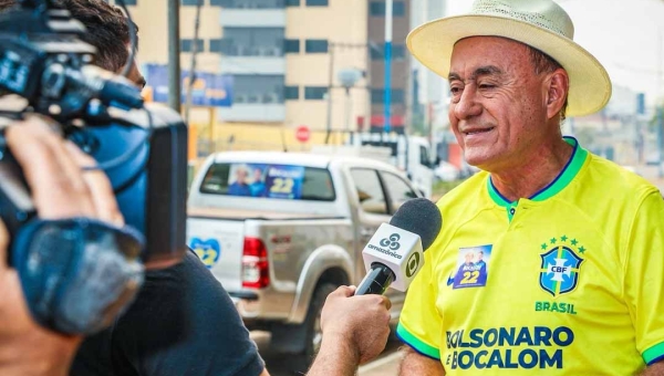 Por causa da fumaça em Rio Branco, Bocalom suspende arrastão no Calafate