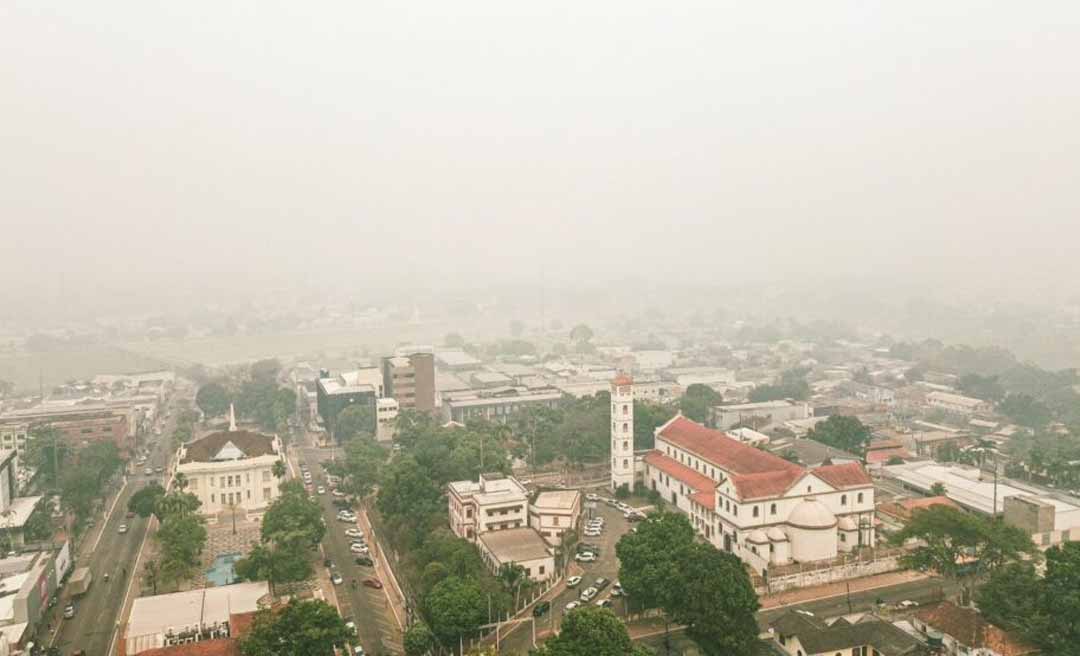 Saúde do Acre recomenda medidas a se tomar com piora do ar no período de queimadas