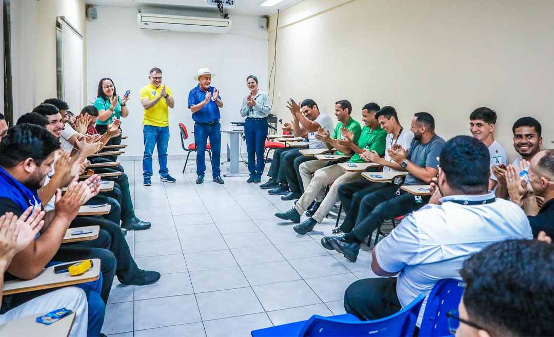 Bocalom reúne com colaboradores da Rede Arasuper: “Temos que incentivar o setor privado, pois gera emprego e renda”