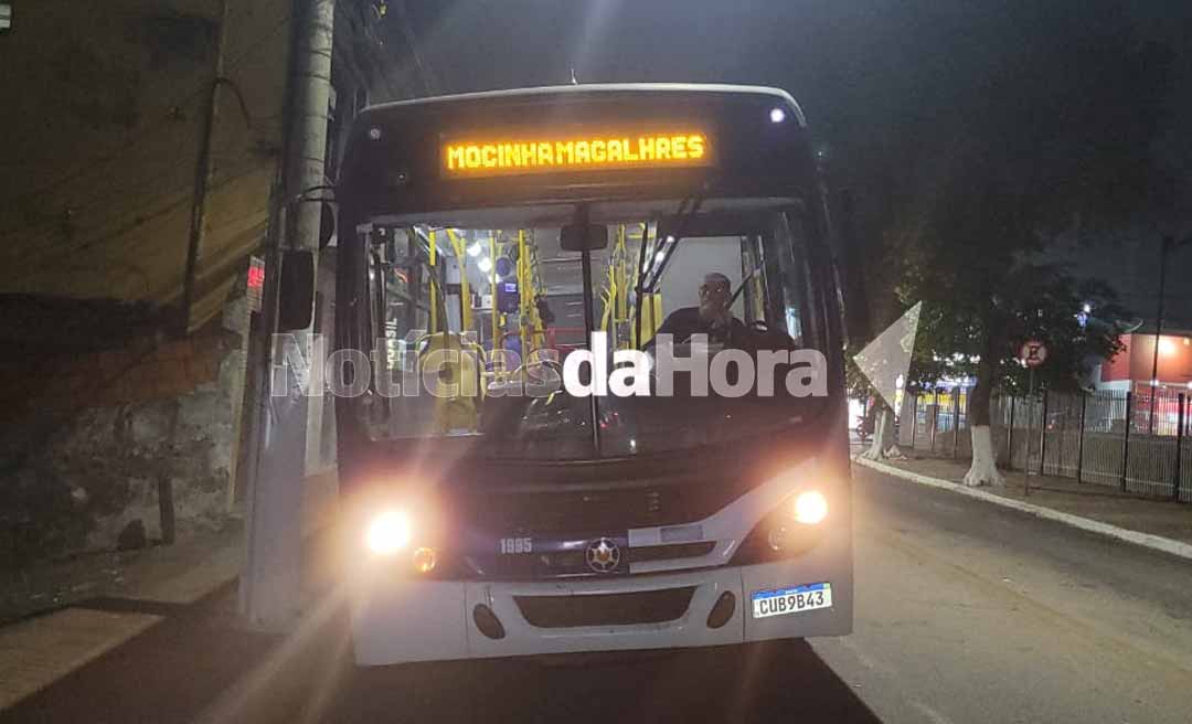 Casal de criminosos faz arrastão em ônibus do bairro Mocinha Magalhães; quarto assalto na linha em apenas três semanas