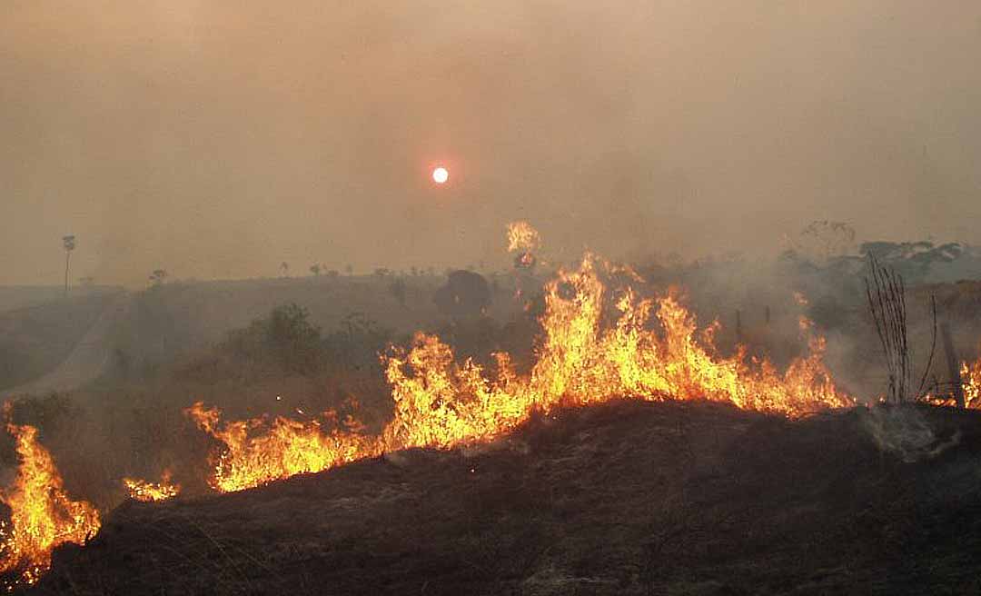 Acre é o terceiro que mais queimou nas últimas 48 horas no País, mostra Inpe