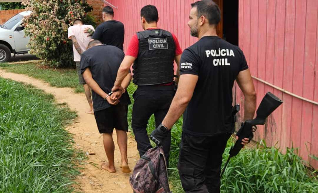 Suspeito de tráfico de drogas, corrupção de menores e posse ilegal de arma de fogo é preso em Xapuri