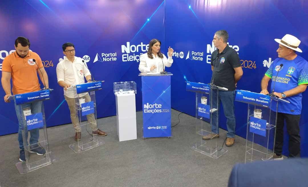 Queda de energia atrasa debate na TV Norte entre candidatos a prefeito de Rio Branco