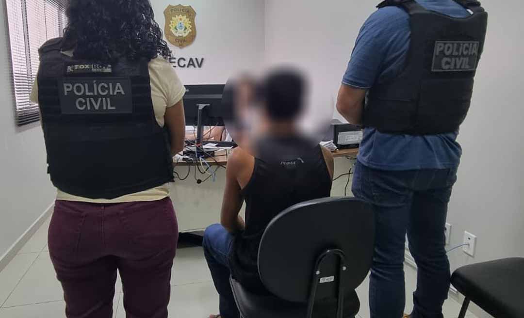 Polícia prende homem acusado de estupro contra a própria filha de sete anos