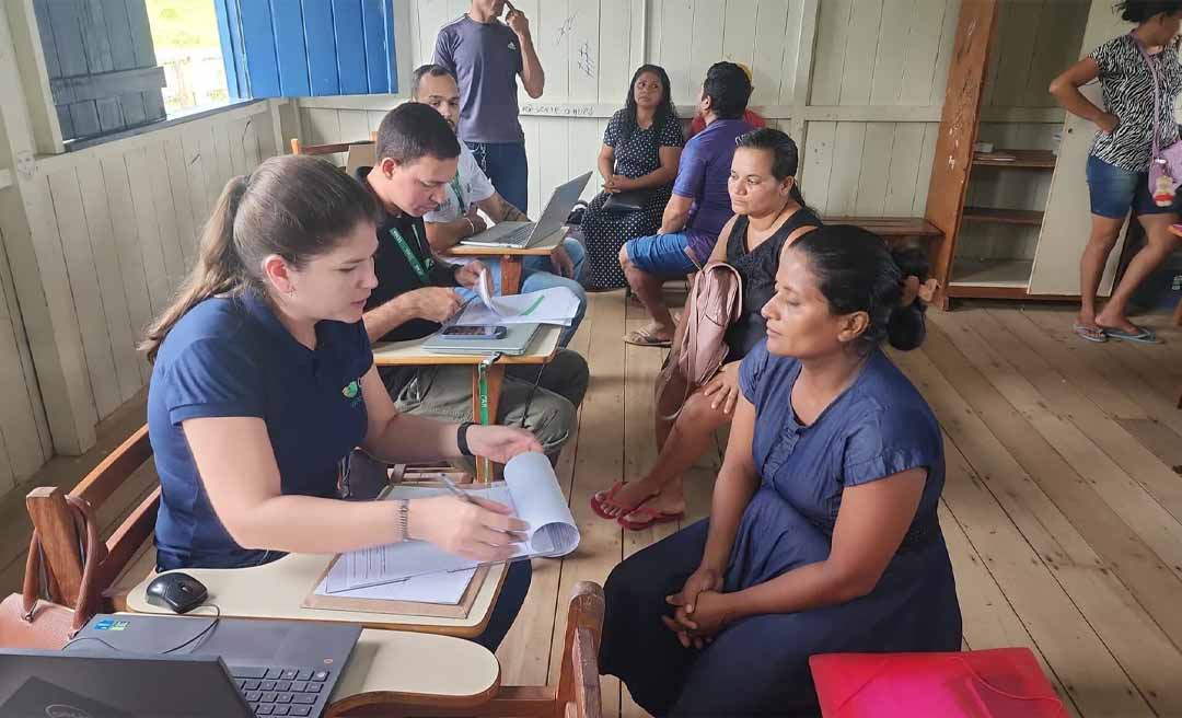 Tarauacá e Feijó recebem mutirão de regularização ambiental promovido pelo governo do Acre