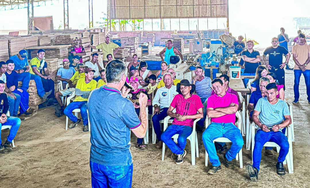 Marcus Alexandre assina compromisso com empresários do setor madeireiro de Rio Branco