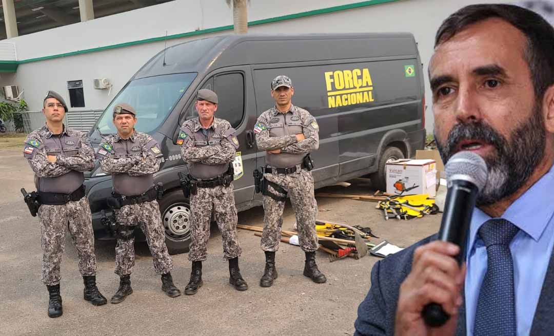 Força Nacional chega ao Acre para atuar no combate às queimadas