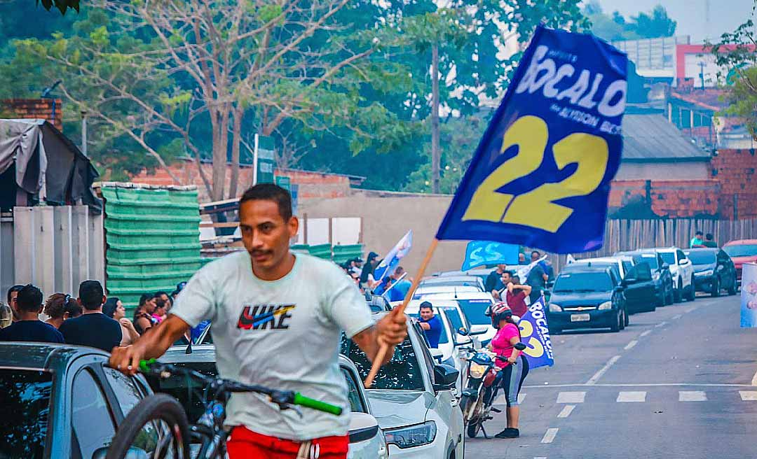 Atividades de rua da campanha de Bocalom são suspensas por causa da fumaça nesta sexta, avisa assessoria