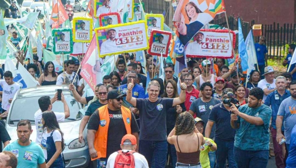 Campanha de Marcus Alexandre cancela atividades de rua nesta sexta-feira por causa da fumaça