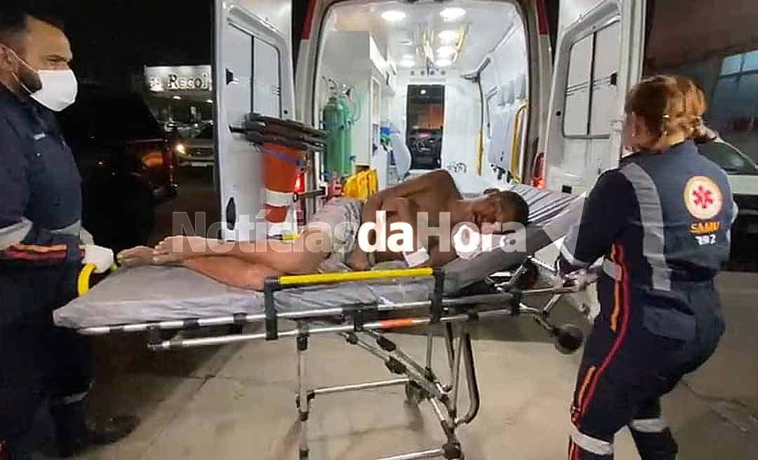 Homem tem mandíbula quebrada após receber corretivo de facção criminosa em Rio Branco