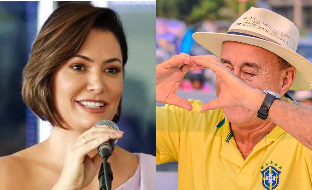 Vinda de Michelle Bolsonaro a Rio Branco está confirmada para esta sexta-feira; veja vídeo de divulgação e mais detalhes