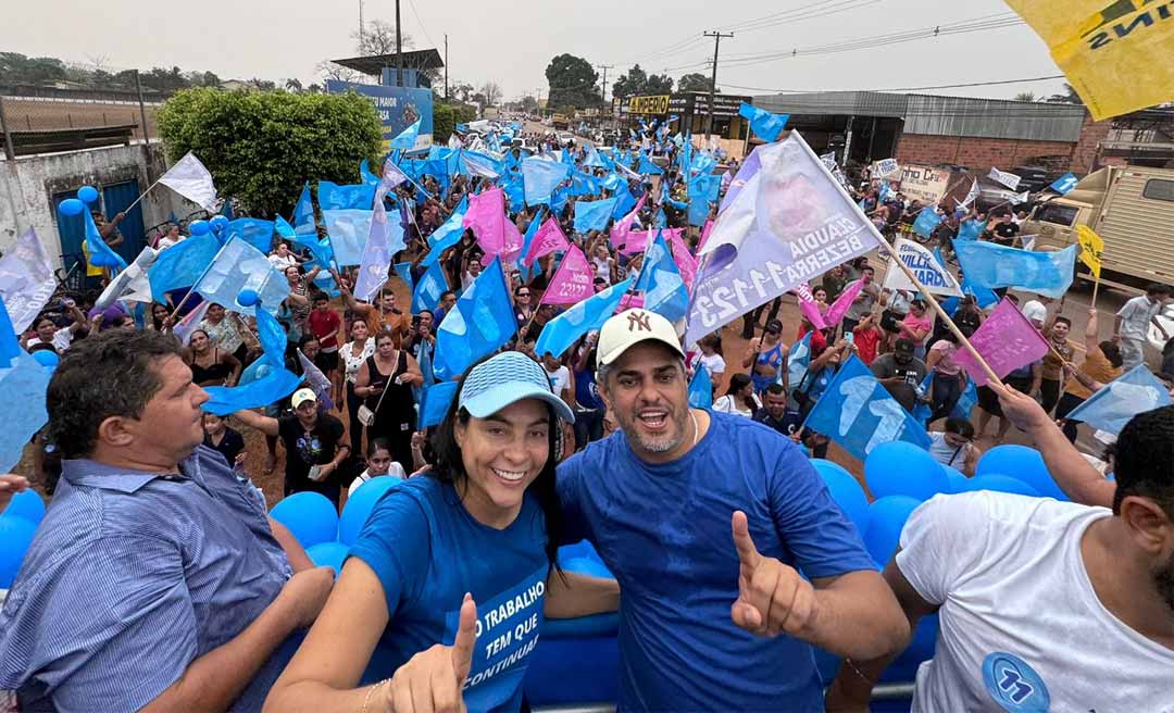 Rosana Gomes e Ney do Miltão intensificam campanha com apoio de moradores da zona rural de Senador Guiomard