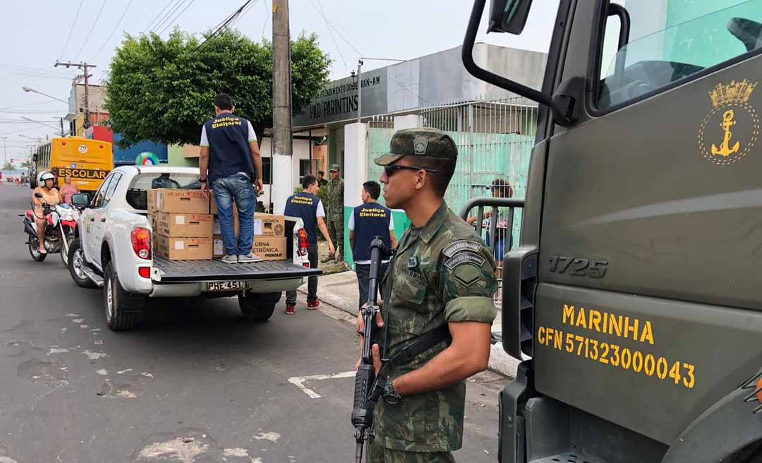 Exército Brasileiro vai ajudar na segurança dos locais de votação no Acre