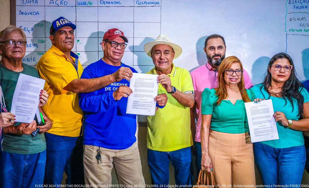 Em reunião com sindicatos, Bocalom firma compromisso com servidores da capital: “Trabalhar com dignidade, segurança e reconhecimento”