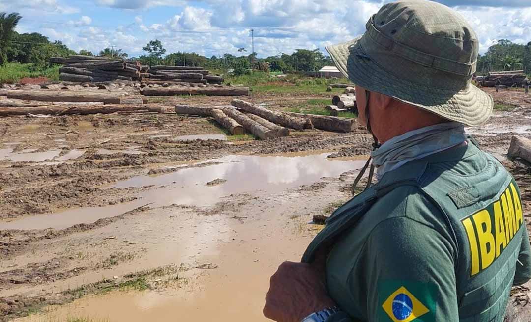 Acre teve quase 70 mil hectares de áreas embargadas em 2023, pelo Ibama