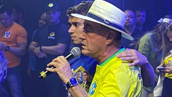 “É 22 Sim! Bocalom é o melhor para Rio Branco!”, diz Nikolas Ferreira em evento no Maison Borges