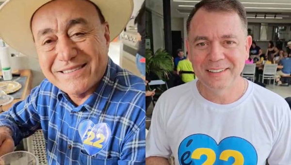 Bocalom, Alysson e Bittar tomam café juntos antes de irem votar: “Hoje teremos o resultado”