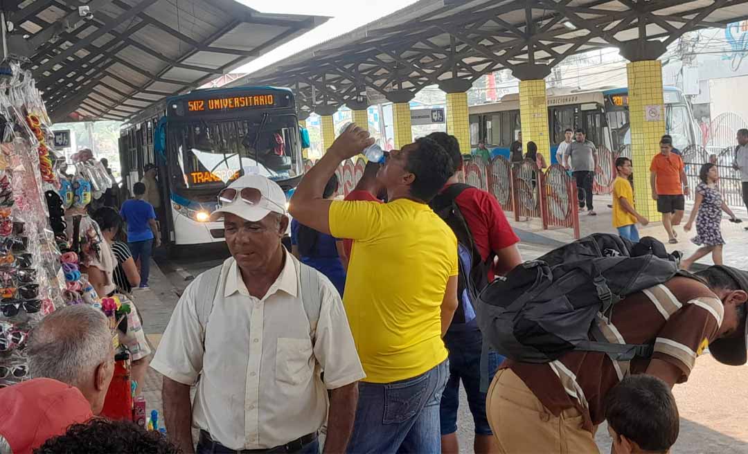 Expectativa é de que nove mil pessoas passem pelo Terminal Urbano neste domingo de eleição; gratuidade está mantida