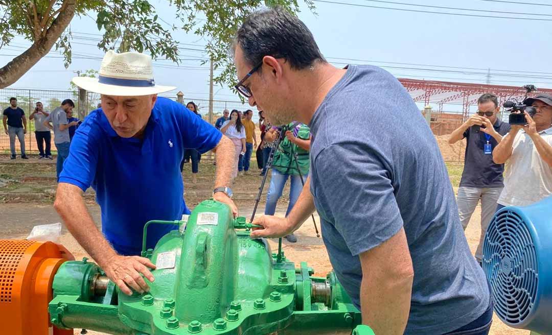 Prefeitura de Rio Branco investe R$ 4 milhões em novas bombas para melhorar abastecimento de água em 70% da Capital