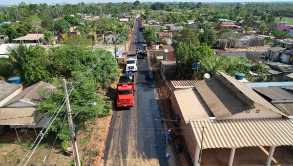 Água, Luz e asfalto: Moradores do Bairro Nazaré agradecem a Fernanda Hassem pelos investimentos recebidos