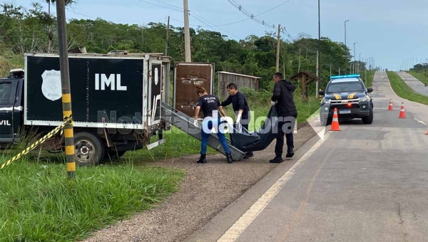 Mãe e filho morrem em acidente na BR-364; corpos foram encontrados às margens da rodovia